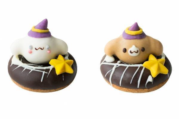 サンリオ「シナモン&カプチーノ」のハロウィン限定ドーナツ、全国フロレスタで