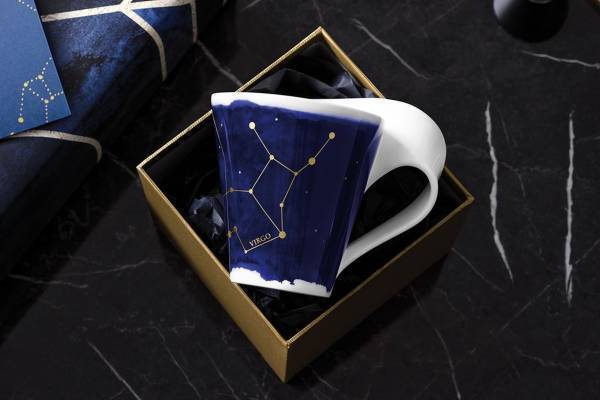“12星座マグカップ”「ニューウェイブ スター」陶磁器ブランドのビレロイ＆ボッホから