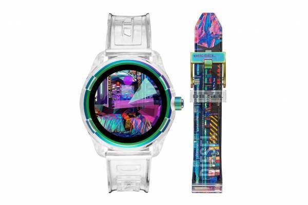 ディーゼル“サイバー”感溢れるグラフィック入りスマートウォッチ、マッド・ドッグ・ジョーンズとコラボ
