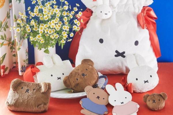 メゾン ド フルール×ミッフィー“もふもふ素材”のミッフィーバッグ＆フェイス型ポーチ
