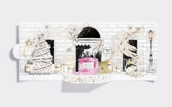 ディオール2020年クリスマスフレグランスコフレ、リップ＆美容液付きミニフレグランスキットも