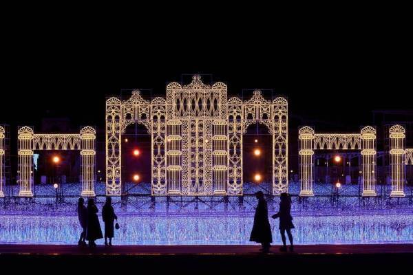 愛知・ラグーナテンボスのイルミネーション2020 - “水上の宮殿”や、クリスマスマーケットなど