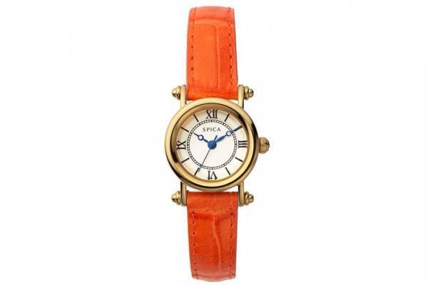 スピカの新作腕時計「マカロン」クラシカルな文字盤×カラフルな型押しレザーストラップ