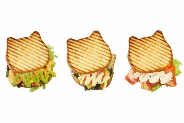 「ねこねこファクトリー」ららぽーと名古屋に - ネコ型食パンやチーズケーキ、ホットサンドなど