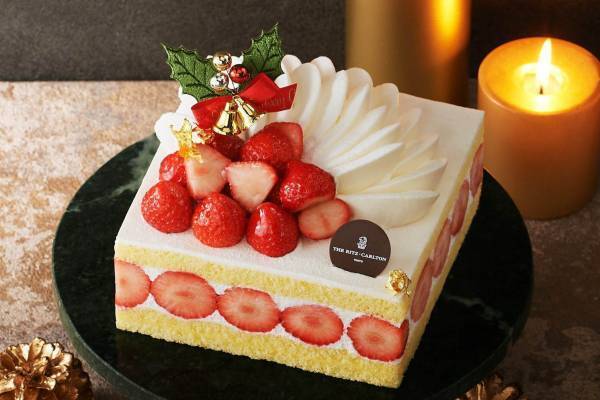 日本橋三越本店のクリスマスケーキ2020、クマ付き白モンブランやイチゴ×マロンケーキなど