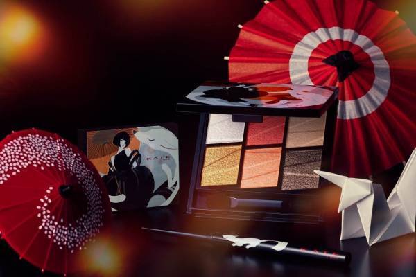 ケイト“日本の昔話”を再解釈した「東京ヲトギバナシ」伝統色をアレンジしたアイシャドウやリップ