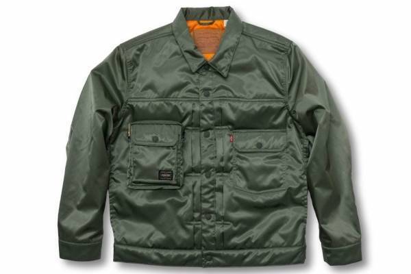 リーバイス×ポーターの「TYPE II トラッカージャケット」タンカー素材でカスタムした限定モデル
