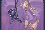 アナ スイの“バタフライ”ネックレスやピアス、ステンドグラス風の羽＆ゆらゆら揺れるガラスパーツ