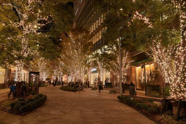 東京ミッドタウン日比谷の冬イルミネーション、“魔法のような瞬間”を表現したキャンドルカラーに