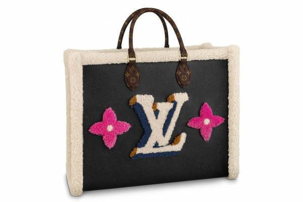 ルイ・ヴィトン“ふわふわ”シアリングを施した新作「モノグラム テディ」トートバッグやマフラー