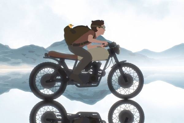 長編アニメ映画『Away』ラトビアの新進クリエイターが“たった1人”で製作&美しきロードムービー