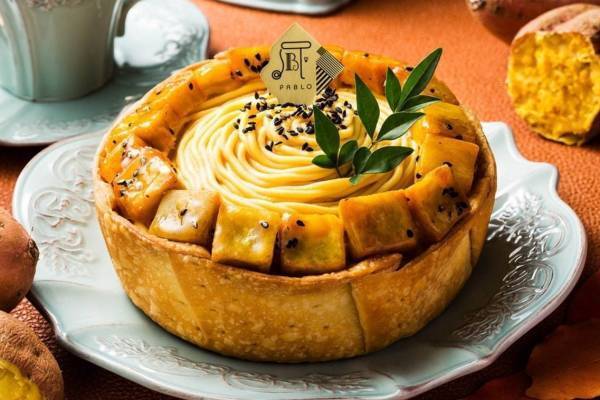 パブロの秋限定「アールグレイ香る安納芋のチーズタルト」とろける“焼き安納芋”クリームたっぷり