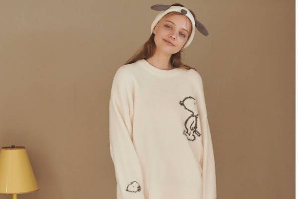 ジェラート ピケ×ピーナッツ - スヌーピー柄もこもこルームウェア&耳付きヘアバンドなど