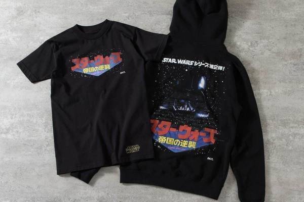 スター・ウォーズ / ベイト、旧3部作の国際ポスターをモチーフにしたプリントTシャツやパーカー