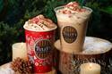 タリーズコーヒーの冬限定ドリンク、マスカルポーネティラミスラテとルビーチョコ＆苺ロイヤルミルクティー
