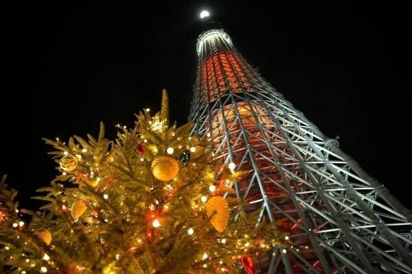 東京スカイツリータウンのクリスマス 約40万球が点灯するイルミネーション や限定ライティング 年10月24日 ウーマンエキサイト 1 4