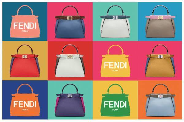 フェンディのアイコンバッグ「ピーカブー」のカラーカスタマイズ&イニシャル刻印、東京・大阪などで