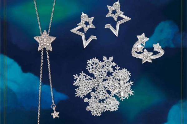 プラス ヴァンドーム＆ヴァンドームブティック新作、“流れ星”ネックレスや“雪の結晶”ブローチ