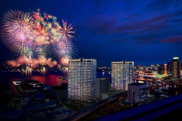 「神戸ポートミュージアム」神戸ウォーターフロントエリアに開業、アクアリウム×食×車の複合文化施設