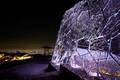 六甲山光のアートイベント、1000万ドルの夜景＆『枕草子』着想の雪景色イメージでライトアップ