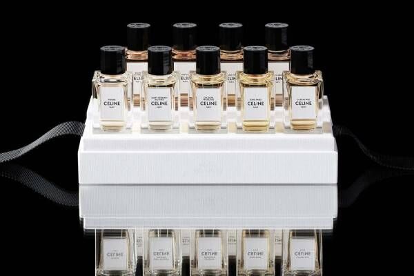 セリーヌのフレグランスコフレ、“記憶”から着想を得た9種の香水ミニボトルをセットに