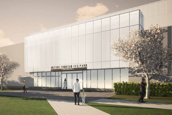 アイススケートリンク「三井不動産アイスパーク船橋」千葉・船橋に、独立した2面リンクを完備