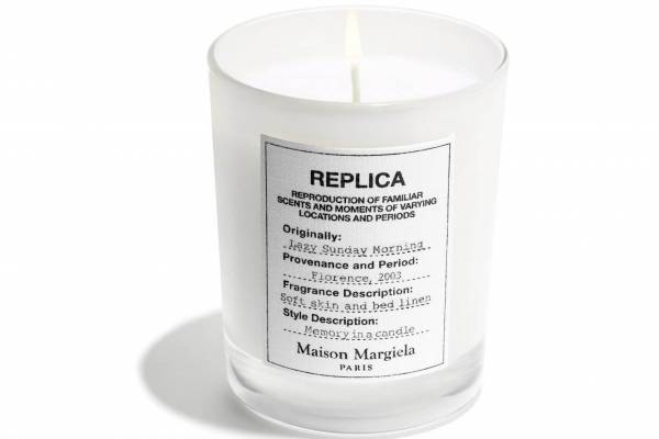 メゾン マルジェラ人気フレグランス「レプリカ」がキャンドルに、“洗い立てのシーツ”の香りなど