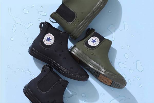 コンバースの軽量シューズ「オールスター ライト」撥水仕様のサイドゴアブーツに