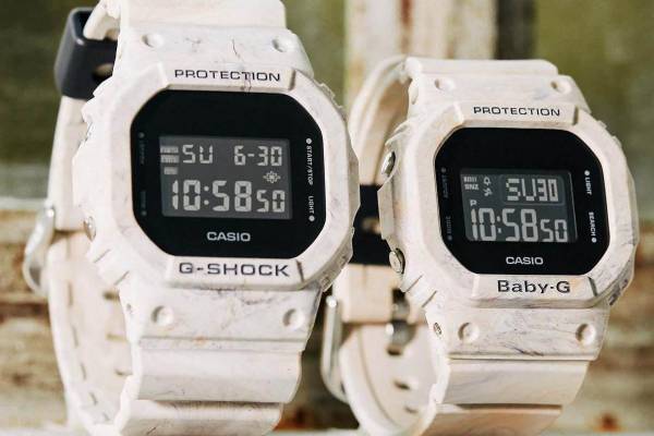 G-SHOCKから“地層”モチーフの新作、都市生活＆アウトドアの両方に馴染むアースカラー