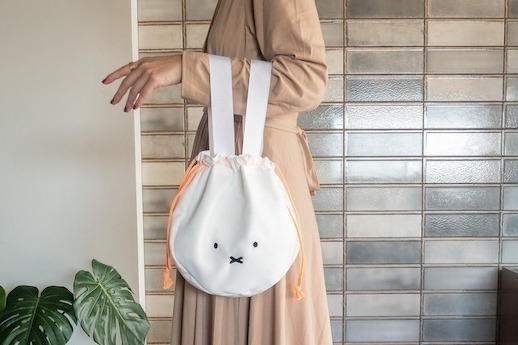 ミッフィー限定アイテム約180点が渋谷・ホテル コエ トーキョーに集結、耳付き巾着やもこもこバッグ