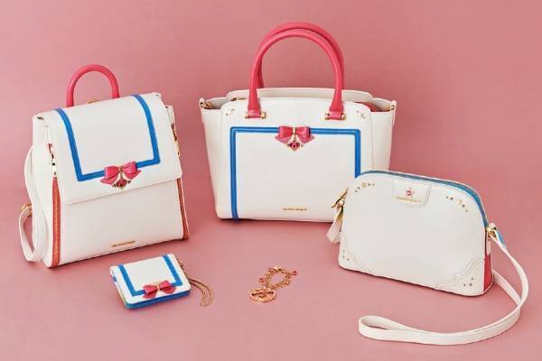 サマンサベガ×劇場版『美少女戦士セーラームーン』セーラー戦士“コスチューム”着想のバッグなど