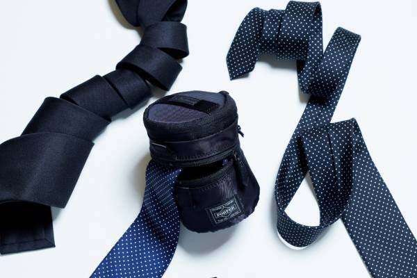 ポーター×イタリア発ネクタイブランド・マリネッラがコラボ、ネクタイケースやシルク100％のスカーフ