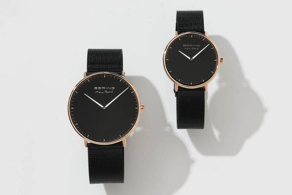 ベーリングからマックス・レネ監修の新作腕時計、ケースが日食のように際立つミニマルな一本