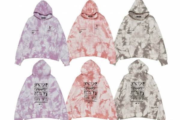 コンバース スターズ×アニメ「ドラゴンクエスト ダイの大冒険」タイダイ柄のTシャツやパーカー