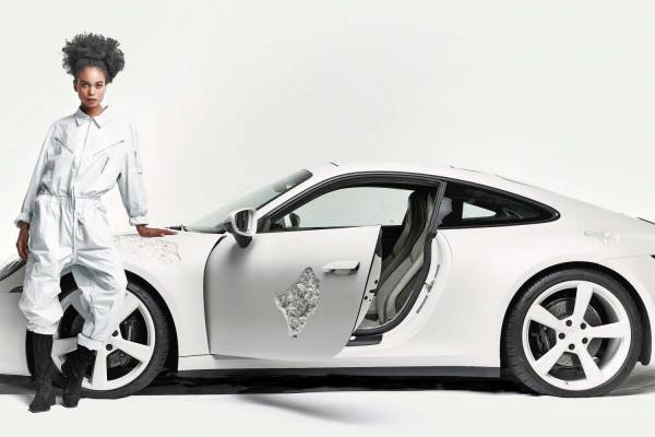 渋谷パルコ1周年記念イベント、ポルシェ×ダニエル・アーシャムの“石膏彫刻”自動車アートなど