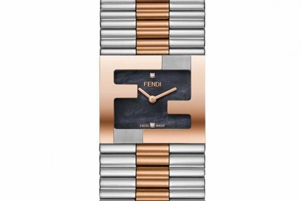フェンディの新作腕時計「フェンディマニア ブレスレット」“FFロゴ”ベゼル×上品ブレスレット