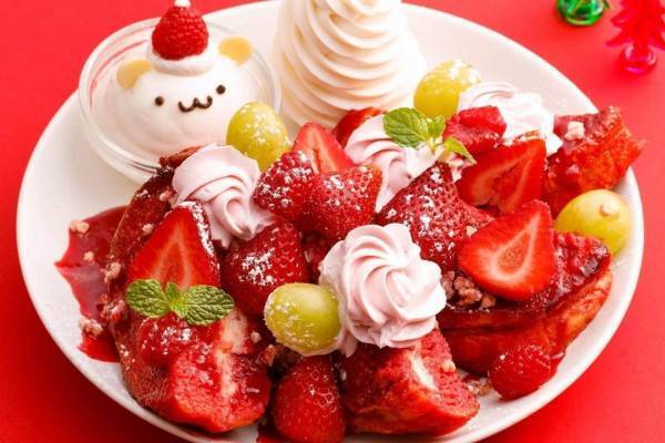 アイボリッシュからクリスマスシーズン限定の真っ赤なラズベリーフレンチトースト