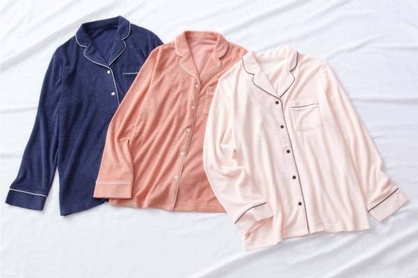 GU“ショウガ成分”配合の新作「ジンジャーパジャマ」冬でもぽかぽか&柔らかパイル生地で