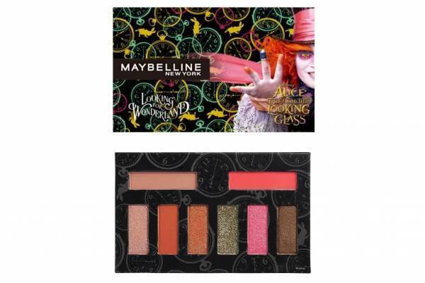 メイベリン、ディズニー映画『アリス・イン・ワンダーランド』の限定アイシャドウ＆マスカラ