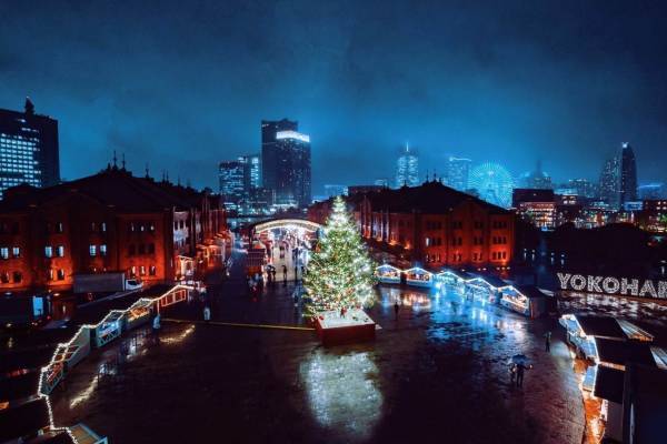 横浜赤レンガ倉庫でクリスマスマーケット開催、本場ドイツグルメやクリスマス雑貨