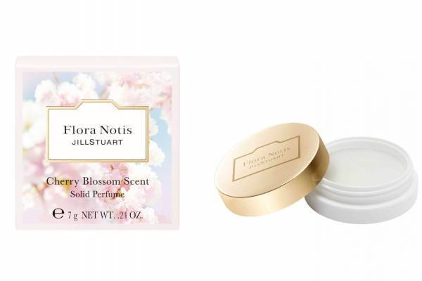 フローラノーティス ジルスチュアート“桜の香り”の練り香水、ハンドクリーム入りセットも