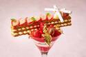 ホテル インターコンチネンタル 東京ベイ“いちごの飴細工”＆ストロベリーミルフィーユの限定パフェ