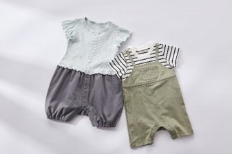 GUのベビー服「GU baby」誕生、“セパレート見え”オールインワン「セパオール」など