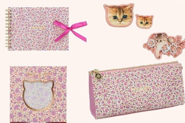 ポール＆ジョー ラ・パペトリーの文具＆iPhoneケース、70年代風小花柄やテディベアモチーフ