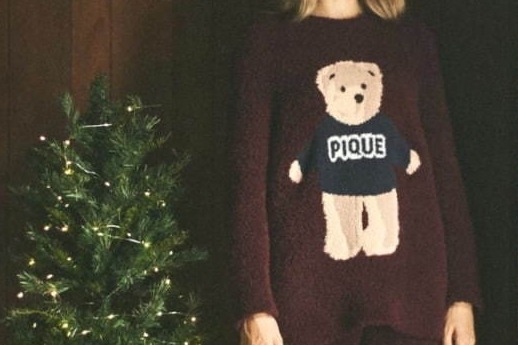 ジェラート ピケのクリスマス、“くまの耳”付きもこもこルームウェア＆ベア柄パジャマ