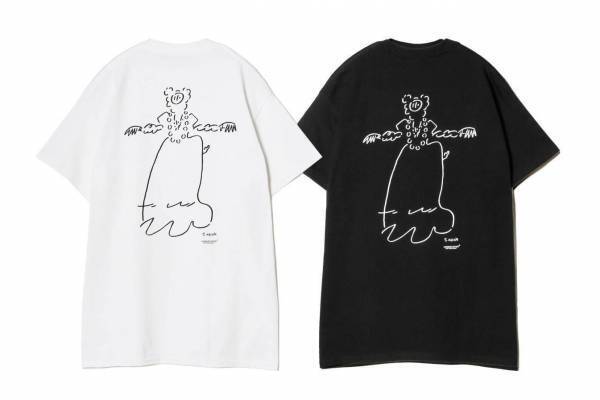 アンダーカバー×長場雄のTシャツ、高橋盾手掛けるぬいぐるみのクリーチャー“グレイス”を描いて