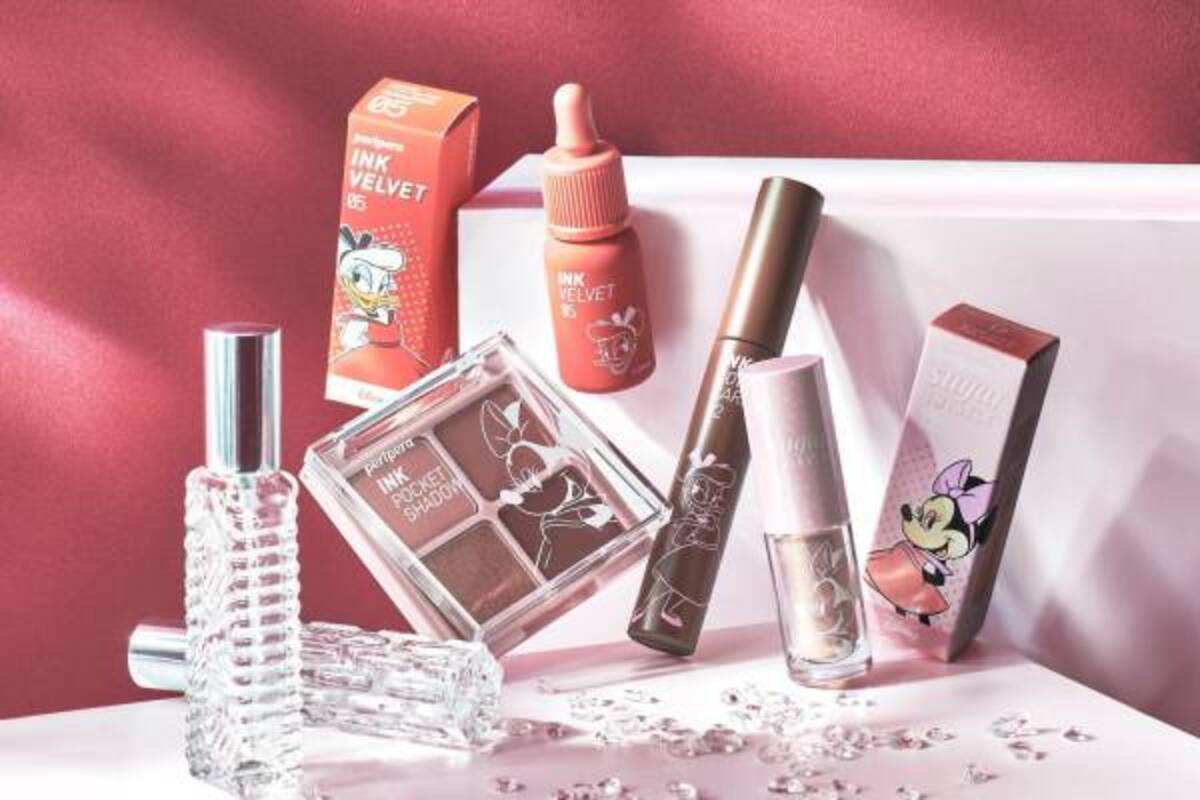 ミニーマウスとデイジーダック レトロ かわいい コスメ ペリペラのティントリップがディズニーデザインに 年12月11日 ウーマンエキサイト 1 2