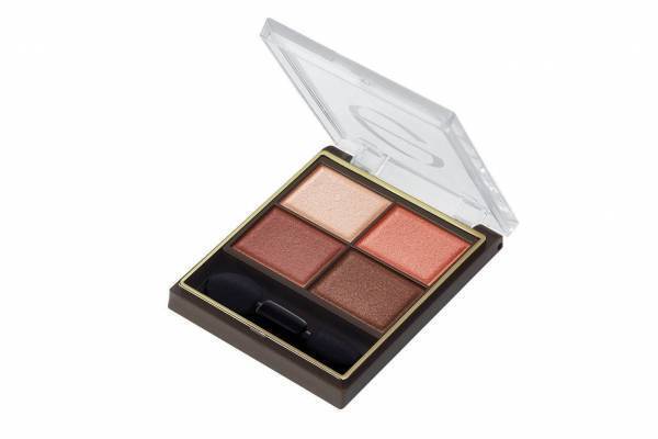 エクセル21年春コスメ、血色感UPの赤みブラウンアイシャドウ「スキニーリッチシャドウ」の新色