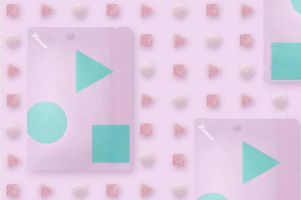 カンロ、3つの食感が楽しめる「〇△☐グミ」佐藤オオキ率いるnendoとコラボ