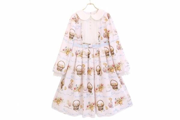 エミリーテンプルキュート イースター の卵プリントワンピース レースを配したバルーンスリーブ 年12月18日 ウーマンエキサイト 1 2